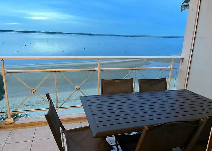 Appartement T3, Vue Mer Panoramique, Plage Et Parking, Quartier Pereire A Arcachon - Fr-1-374-23