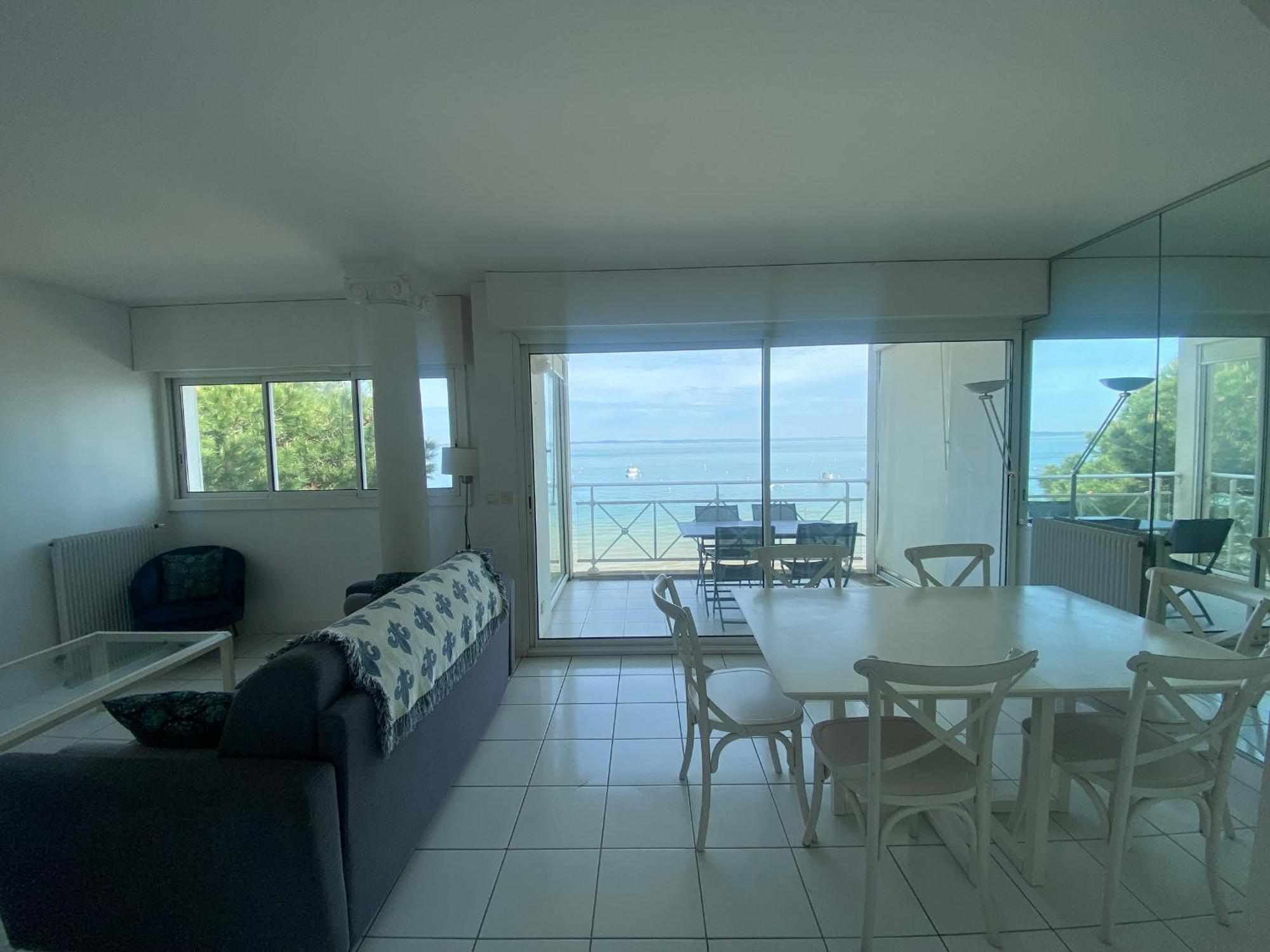 T3, Vue Panoramique, Et Parking, Quartier Pereire A - Fr-1-374-23 * Arcachon
