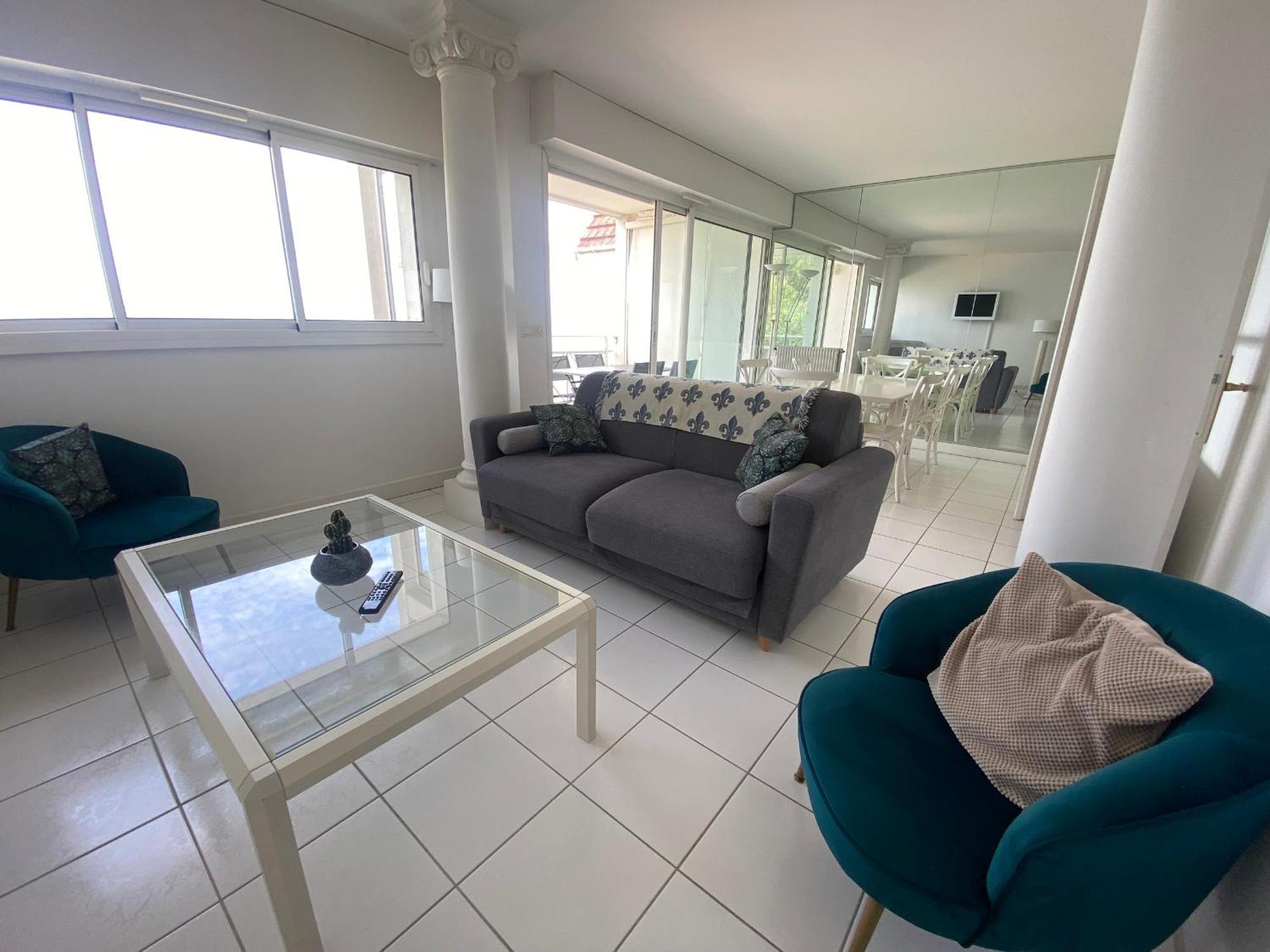 T3, Vue Panoramique, Et Parking, Quartier Pereire A - Fr-1-374-23 Apartment Arcachon